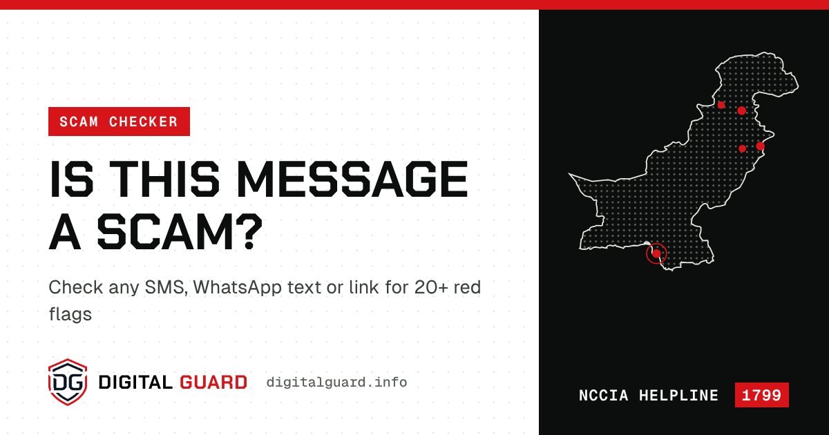 scam checker — Digital Guard