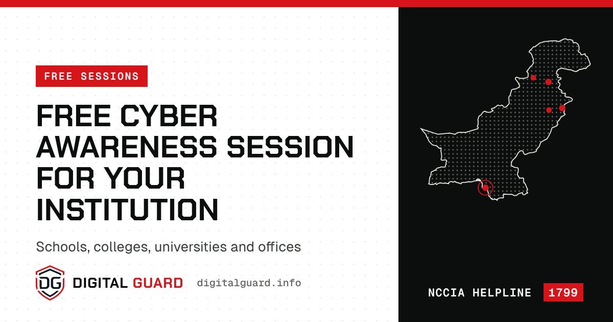cyber awareness session — Digital Guard